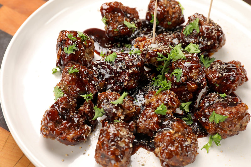 Guinness Glazed Meatballs