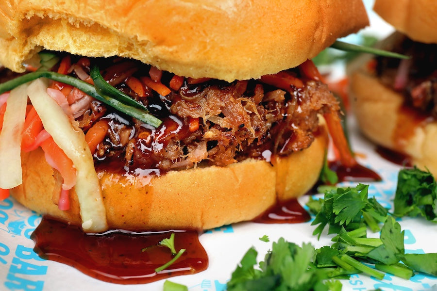Korean Pulled Pork Sandwich