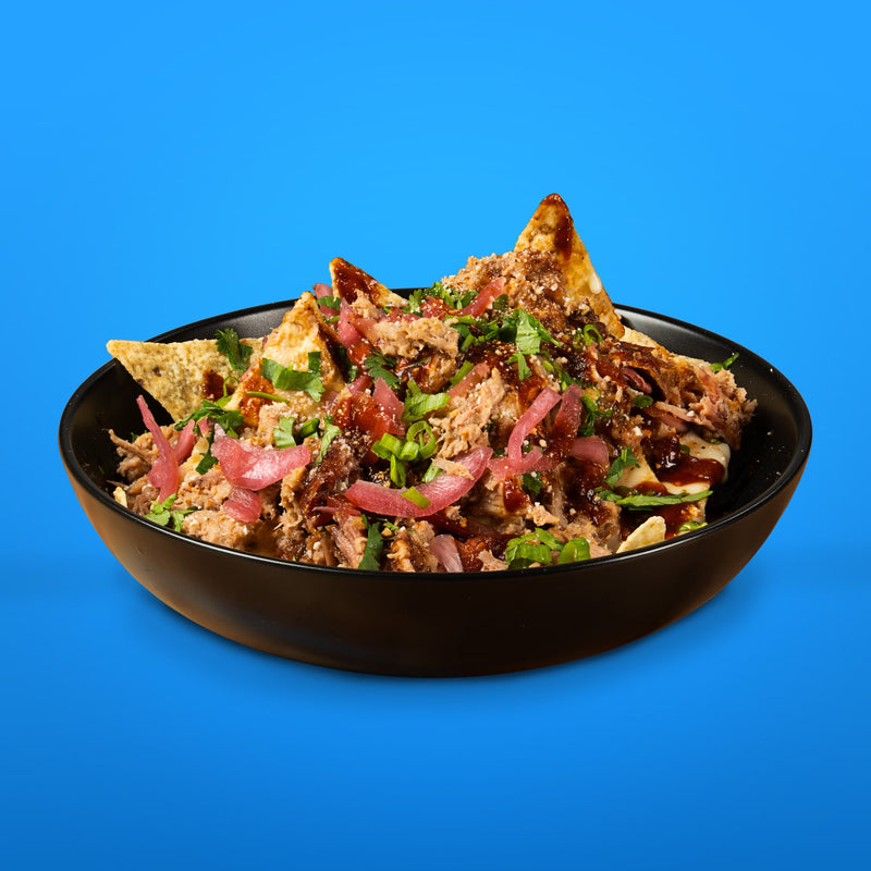 Zesty Pulled Pork Nachos