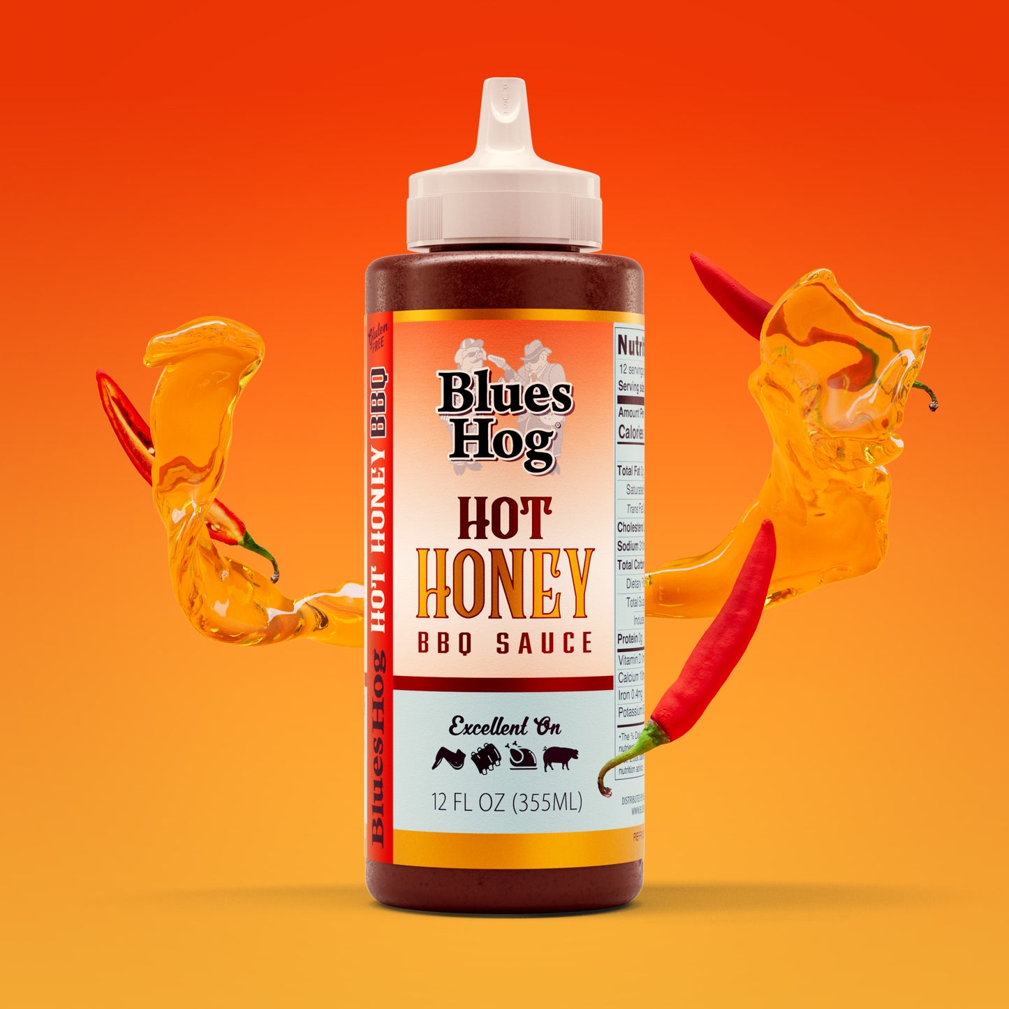 Hot Honey BBQ Sauce - Blues Hog