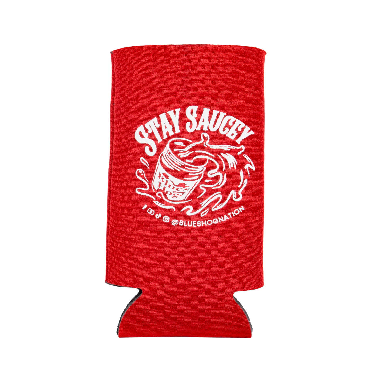 Stay Saucey Slim Koozie - Blues Hog