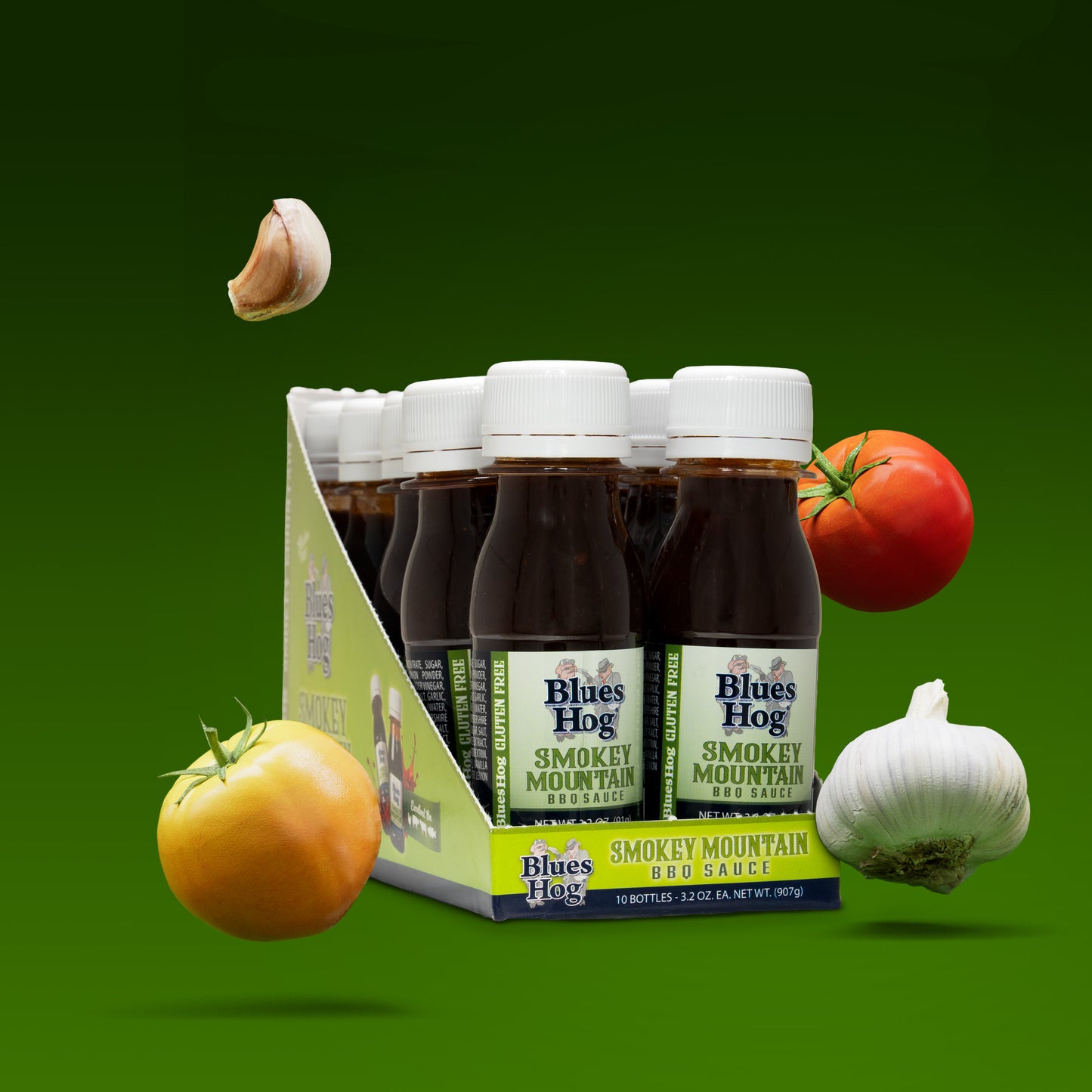 Mini 3 oz Sauce Bottles (10-Pack) - Blues Hog