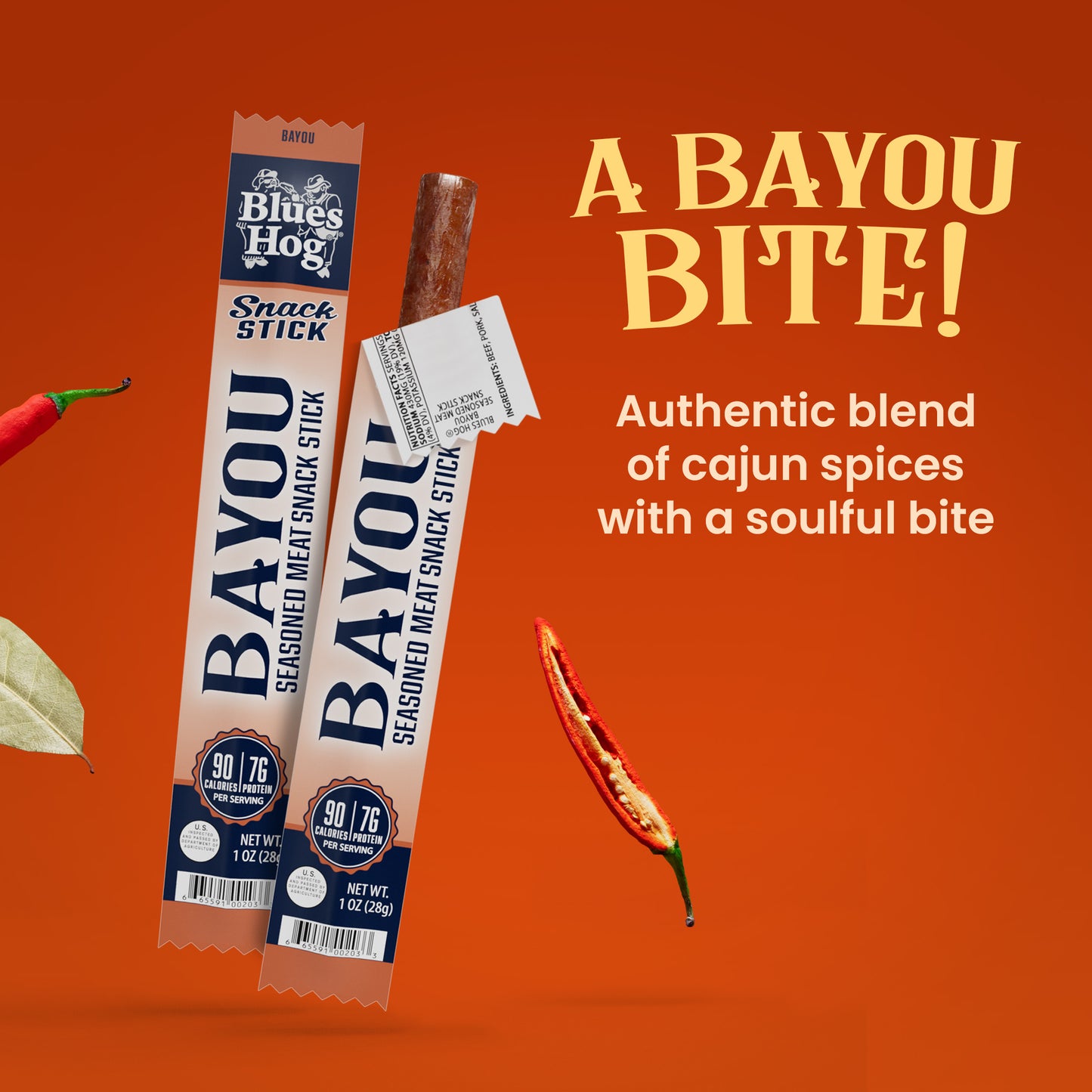 Bayou Snack Sticks - Blues Hog