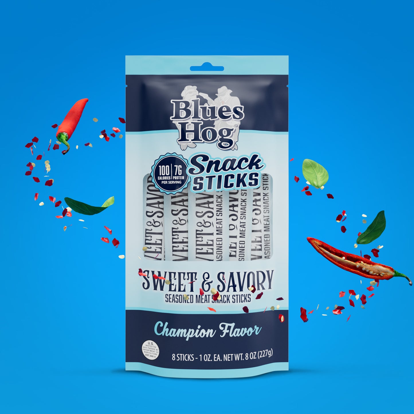 Sweet & Savory Snack Sticks - Blues Hog