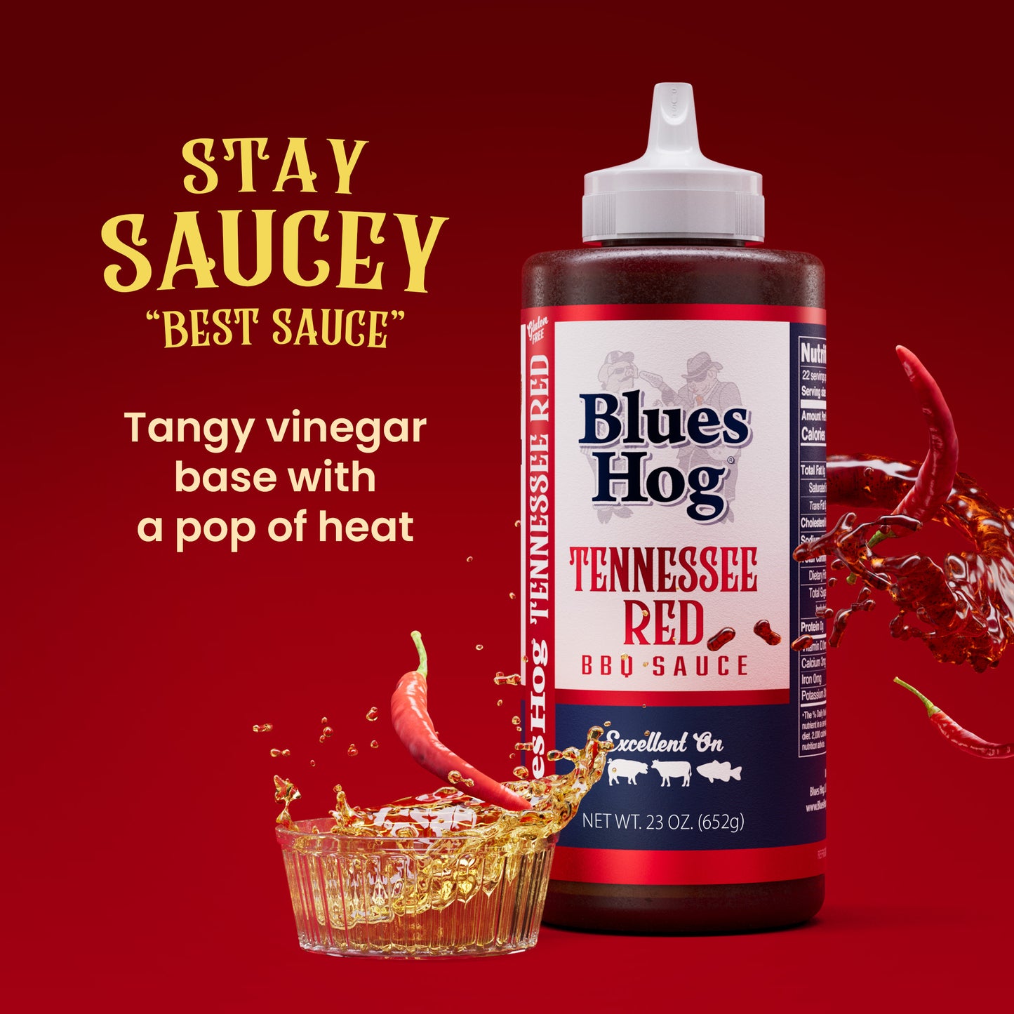 Tennessee Red BBQ Sauce - Blues Hog