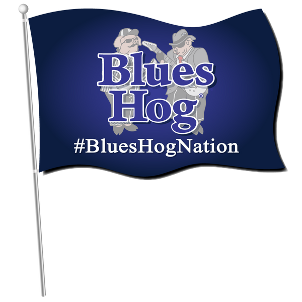 2.5ftx4ft Flag - Blues Hog - Blues Hog